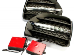 Светодиодные LED DRL дневные ходовые огни на БМВ X6 E71